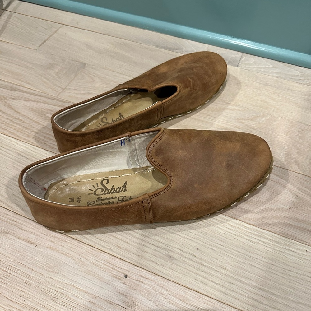 Men's Brown Slip-On Shoes